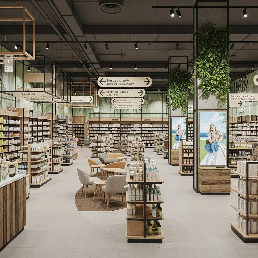 Customer-centric retail fitout design highlighting modern aesthetics and inviting layout