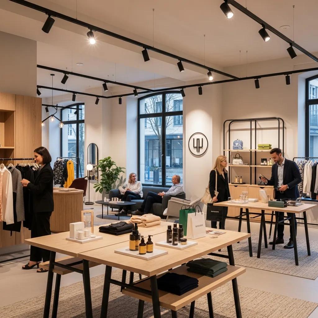 Modern retail fitout design showcasing inviting space and customer engagement